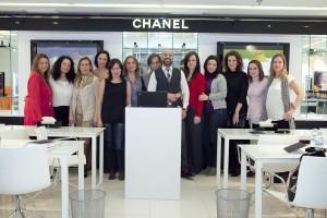 Taller de maquillaje en Chanel