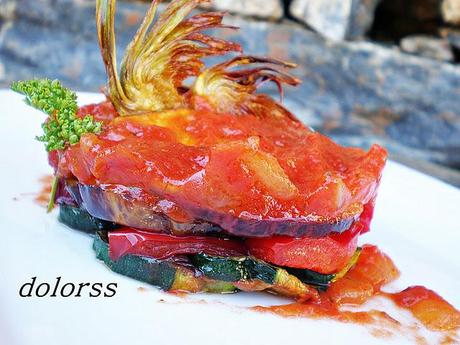 Tumbet de verduras Tumbet de verduras