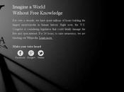 Wikipedia lidera protestas contra S.O.P.A