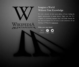 Apagón por la Ley SOPA