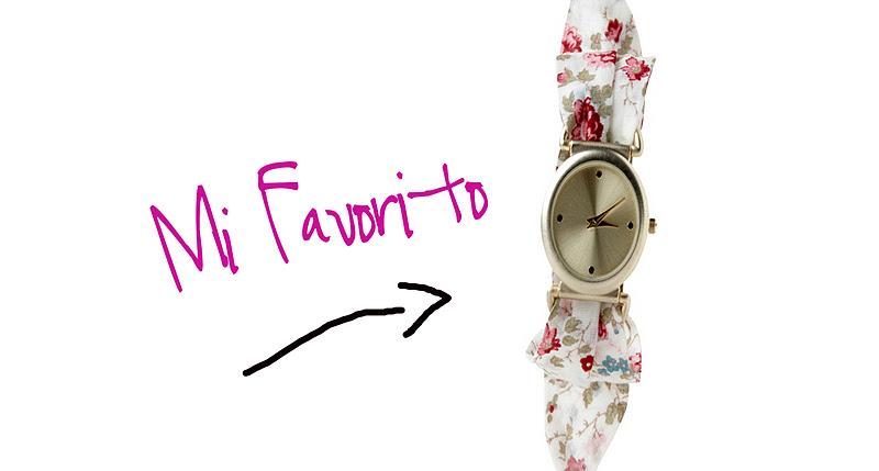 Se acabaron las fiestas es hora de madrugar..para no perder la hora Relojes de Promod