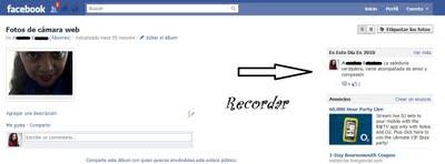 Facebook me hace recordar...