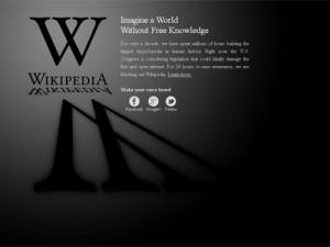 Internet se apaga en EEUU contra su propia ‘ley Sinde’