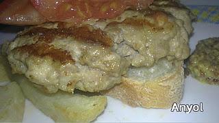 Hamburguesas jugosas