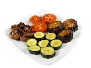 verduras asadas 300x225 Reduce el colesterol comiendo verduras