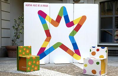 Muebles de cartón Agatha Ruiz de la Prada