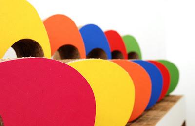 Muebles de cartón Agatha Ruiz de la Prada