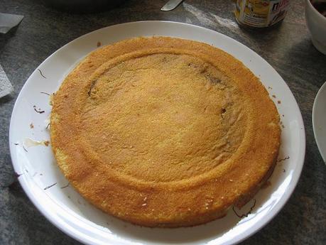 Torta de avellanas tipo Rocher