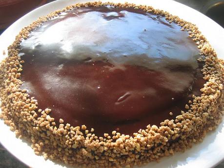 Torta de avellanas tipo Rocher