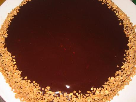 Torta de avellanas tipo Rocher