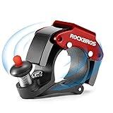 ROCKBROS Timbre Bicicleta Mini Campana Aleación de Aluminio para Manillar 22.2mm Accesorio de Bicicleta para MTB Carretera Bici Plegable Ebike