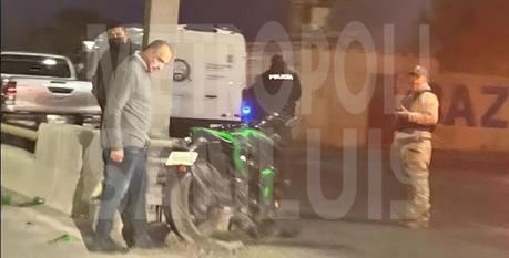Joven fallece en accidente de motocicleta en Anillo Periférico