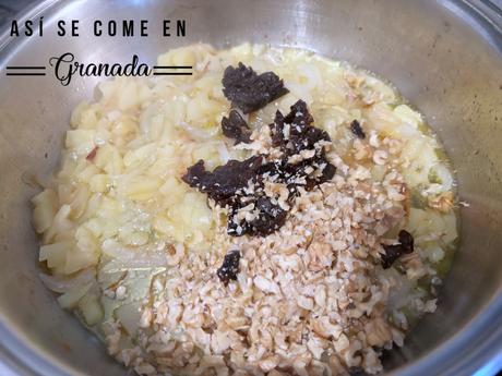 Lomo de cerdo relleno agridulce sin gluten y sin lactosa