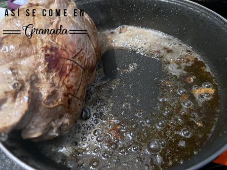 Lomo de cerdo relleno agridulce sin gluten y sin lactosa