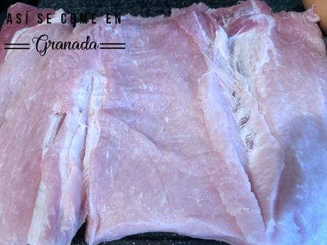 Lomo de cerdo relleno agridulce sin gluten y sin lactosa