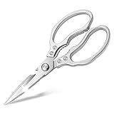 CGBE Tijeras Cocina, Resistentes, Muy Afiladas, Tijeras Cocina Multifunción Acero Inoxidable, Tijeras Multiusos para Aves, Carne, Pescado, Huesos, Pollo, Barbacoa, Verduras