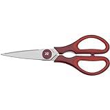 WMF Touch Tijeras de Cocina, Acero Inoxidable, Rojo, 21cm
