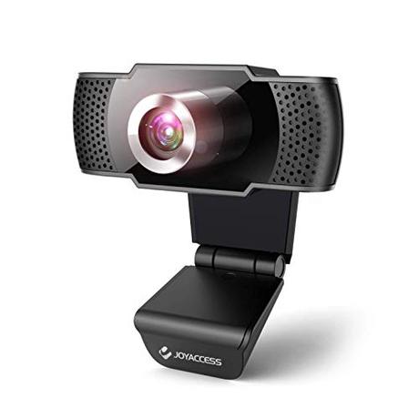 Webcam con microfono para pc, Web cámara 1080p Full HD con micrófono reducción de Ruido, Vista Gran Angular de 105º para Streaming, conferencias en Zoom, Youtube, Skype, Compatible con Windows, Mac