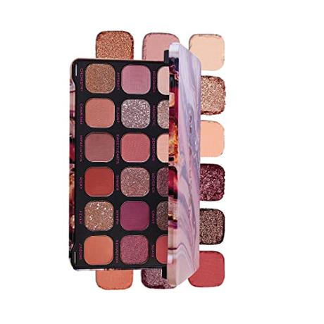 Makeup Revolution | Paleta de sombras de ojos Forever Flawless | Allure | 18 sombras | 19,8 g, Carboncillo