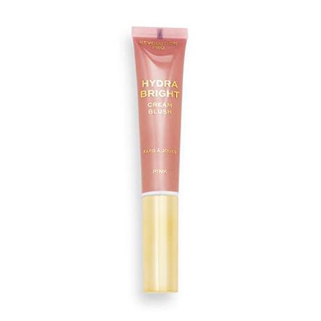 Revolution Pro, Hydra Bright Cream Blusher, Contiene Acido Ialuronico e Vitamina E, Finitura delicata, Formula leggera, Pink, 12ml