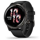 Garmin Venu 2 - Reloj inteligente con GPS, música y deportes, Negro, 45 mm