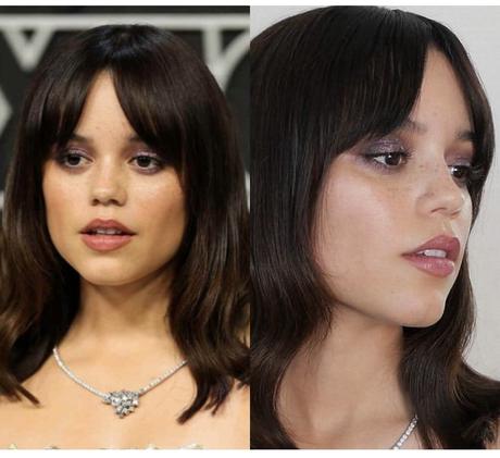 Maquillajes y peinados de los Critics Choice Awards y Emmy 2024. Jenna Ortega makeup Emmy 2024