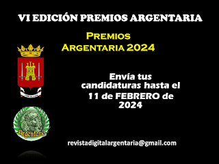 Premios ARGENTARIA 2024, abierto el plazo de ENVÍO DE CANDIDATURAS