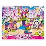 Pinypon - WOW Parque Atracciones, con 5 atracciones: una noria, una lanzadera, globos giratorios, una montaña rusa y un carrusel, incluye 1 figura, para niños y niñas desde 4 años, FAMOSA (700016792)