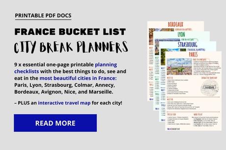 Itinerario de Francia en tren – 6 maneras de pasar 2 semanas en Francia en tren