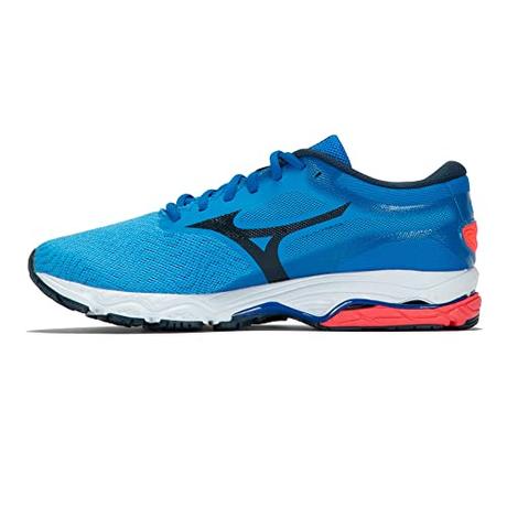 Mizuno Wave Prodigy 4, Zapatillas de Running Mujer, Ibiza Blue/Moonlit Ocean/DPink, 37 EU