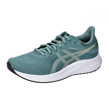 Asics Patriot 13, Running Shoe Mujer, Foggy Teal/Champagne, 38 EU