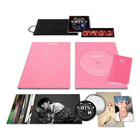 BTS Album - MAP OF SOUL : PERSONA [ 3 Ver. ] CD + Photobook + Mini Book + Photocard + Postcard + Photo Flim + OFFICIAL POSTER + FREE GIFT