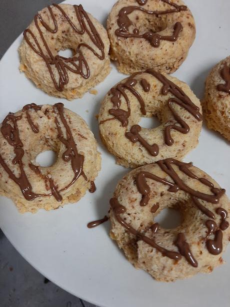 DONUTS DE CALABAZA ESPECIADOS EN 4 MINUTOS