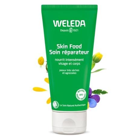 Weleda - Crema Reparadora, Nutre e Hidrata, con Aceite de Girasol y Almendra, Caléndula, Pensamiento Silvestre y Manzanilla, 30 ml