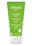 WELEDA, Skin Food Light, Crema Hidratante, Nutrición Intensiva y Textura Ligera, con Aceite de Girasol Orgánico, Extracto de Pensamiento Silvestre, Camomila y Caléndula, 75 ml