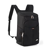 Mochila Nevera Isotérmica, Bolsa de pícnic, 26L Mochila Nevera Grande Antifugas, para Hombre y Mujer, Bolsa de Picnic Exterior/Playa/Barbacoa/Camping/Viajes/Familia (Negro)