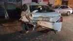 Accidente en avenida Pedro Moreno: Ebrio conductor choca contra Taxi Accidente en avenida Pedro Moreno: Ebrio conductor choca contra Taxi