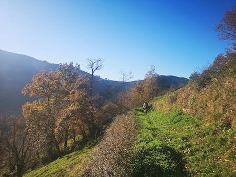 Dolmen de Merillés desde Tuña