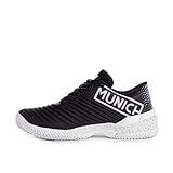 Munich PADX Padel, Zapatillas de Pádel Unisex adulto, Negro 26, 43 EU