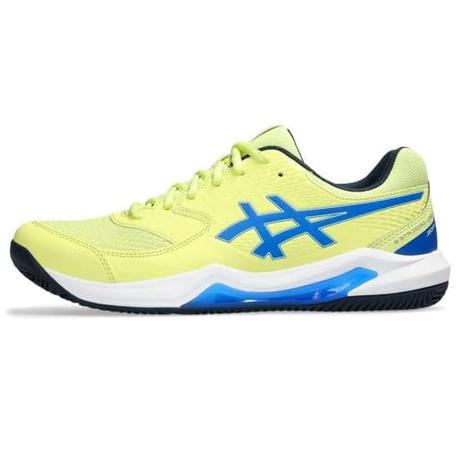 ASICS Gel-Dedicate 8 Padel, Sneaker Hombre, Glow Yellow/Illusion Blue, 44 EU