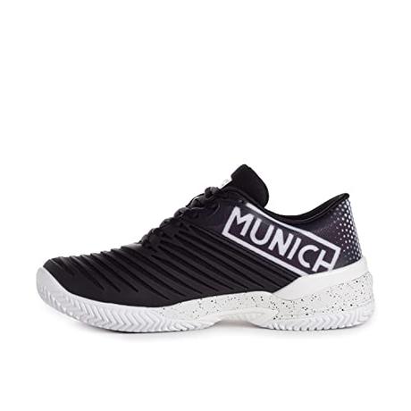 Munich PADX Padel, Zapatillas de Pádel Unisex adulto, Negro 26, 43 EU