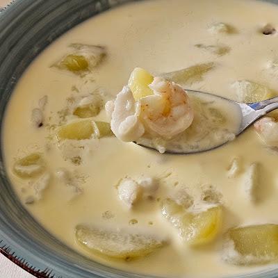 GAZPACHUELO MALAGUEÑO A MI MANERA, con arroz