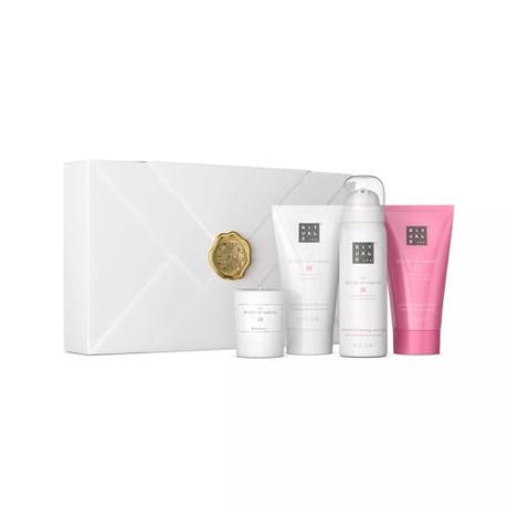 RITUALS Cofre regalo The Ritual of Sakura, S - Set de baño con 4 productos para el cuidado de la piel con leche de arroz y flor de cerezo - Propiedades nutritivas y renovadoras