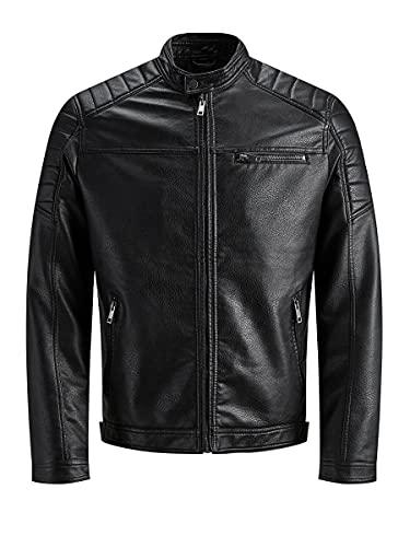 Jack & Jones Jjerocky Jacket Noos Chaqueta, Negro, XL para Hombre
