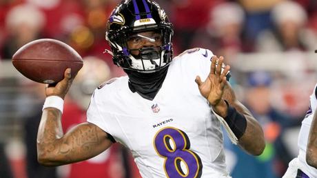 Lamar, Kelce, CMC y más ganadores de playoffs NFL – Ronda Divisional 2024 QB Lamar Jackson, Baltimore Ravens