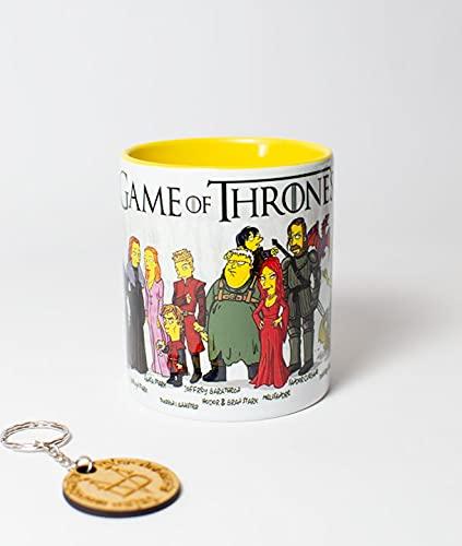 Tazas de cerámica de juego de tronos SIMPSONIZADOS - Game of Thrones