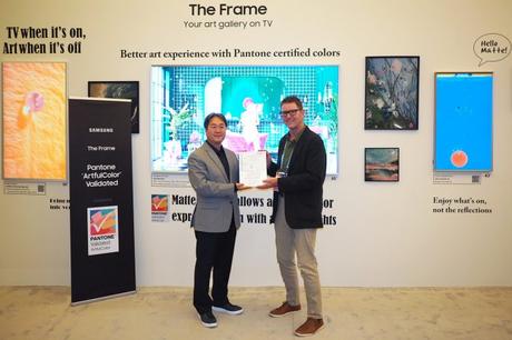 The Frame 2024 recibe la primera Certificación ArtfulColor Pantone® Validated por fidelidad de color