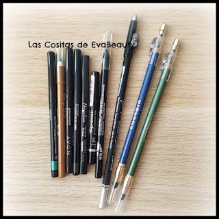 Delineadores de ojos retráctiles y khol Project Pan 2024 maquillaje makeup delineadores ojos, eyeliner, ojos, eyes, Project Pan, 2024, reto, makeup, maquillaje, blogger, blog de belleza, beautyblogger, microinfluencer, nuevo post, new post