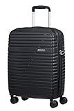 American Tourister Aero Racer Spinner 55 - 2,5 Kg Equipaje de mano, 37 liters, Negro (Jet Black)