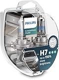 Philips X-tremeVision Pro150 H7 bombilla faros delanteros +150%, Halógena, paquete doble